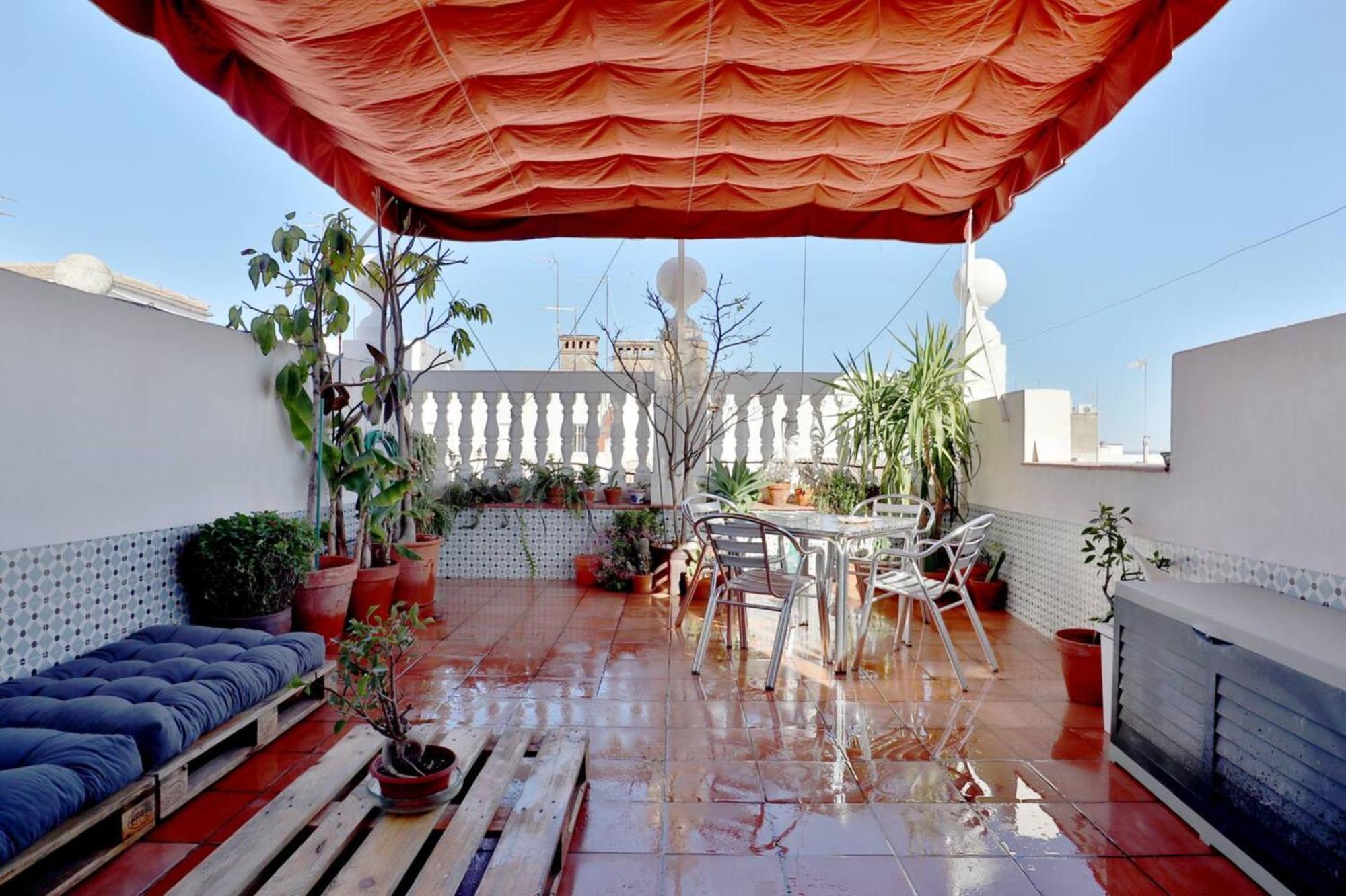Апартаменты Atico Con Terraza En Pleno Centro Кордова Экстерьер фото